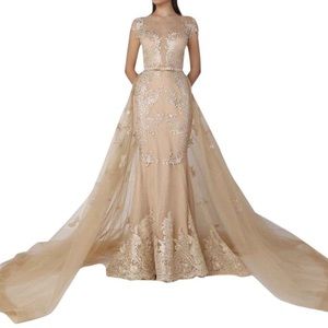 Gold Saiid Kobeisy Gown
